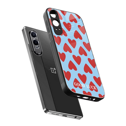 Good Luck sleek oneplus nord ce 4 lite cover with tempered glass back and TPU edges