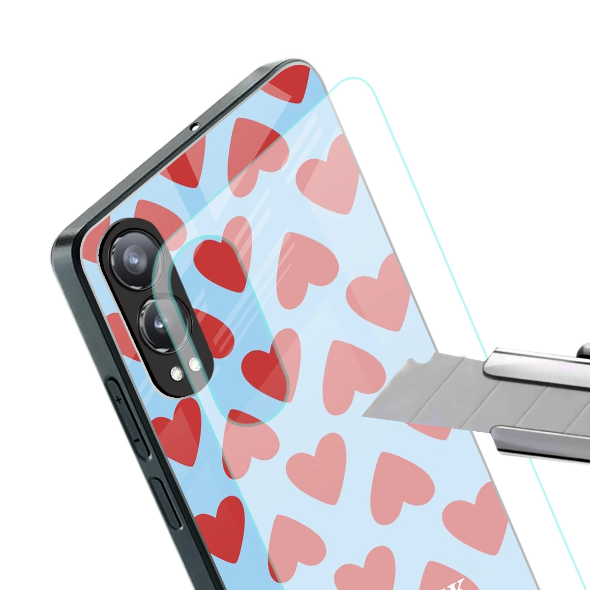 Good Luck stylish phone case for oneplus nord ce 4 lite | glossy glass and slim fit