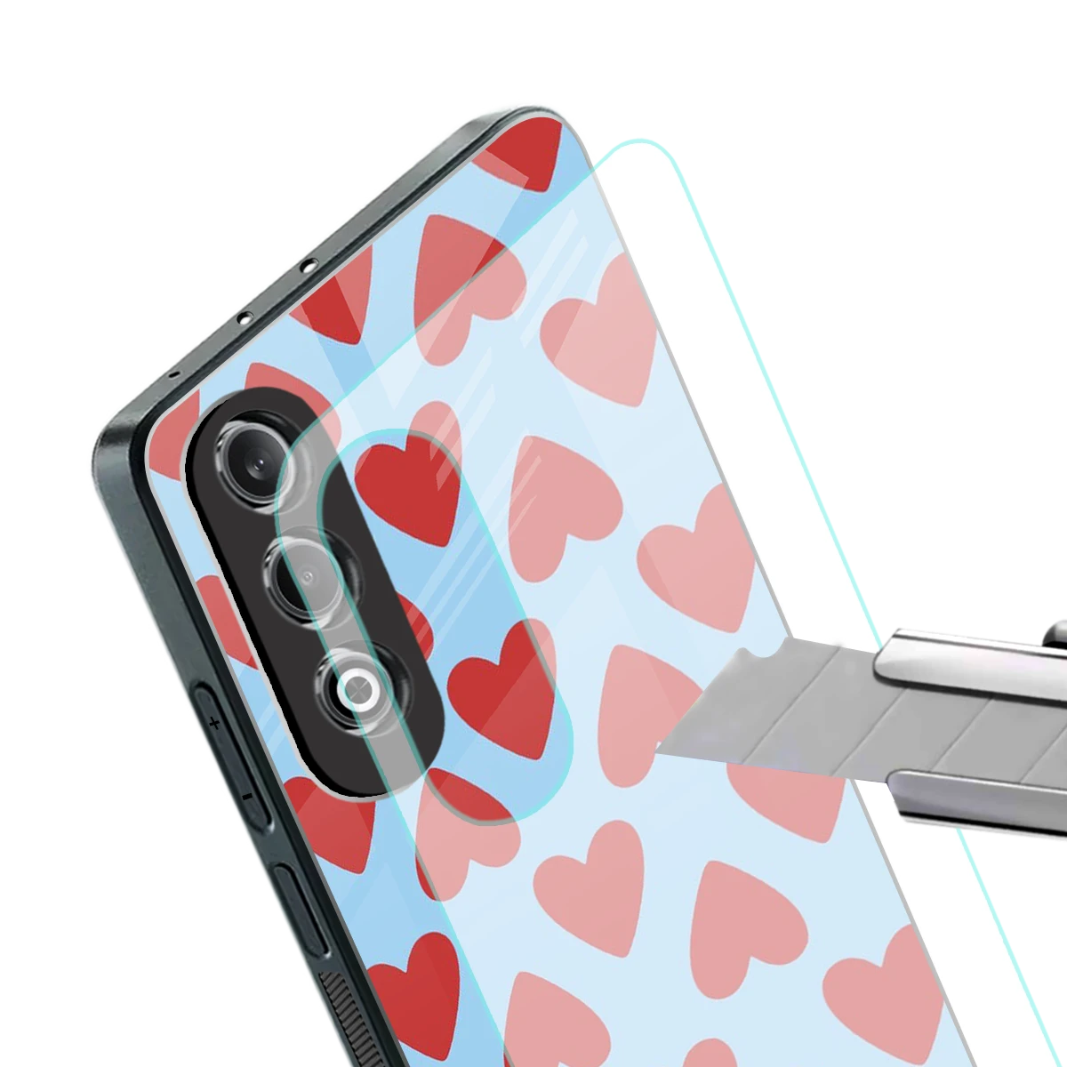 Good Luck stylish phone case for oneplus nord ce 4 | glossy glass and slim fit