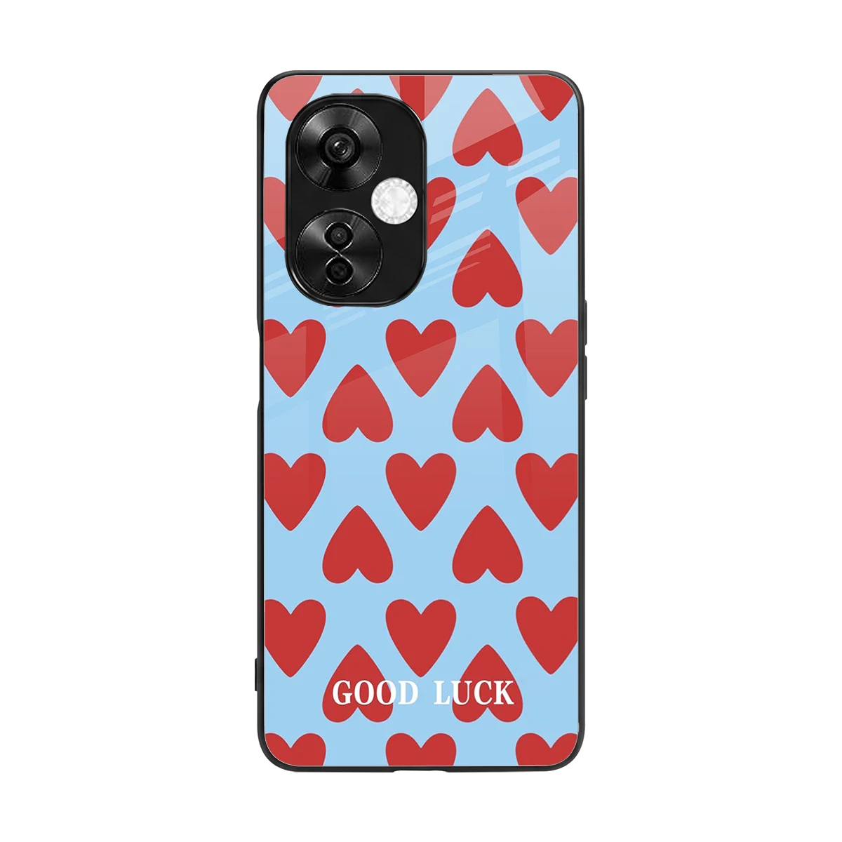 Good Luck back phone cover | glass case for oneplus nord ce 3 lite