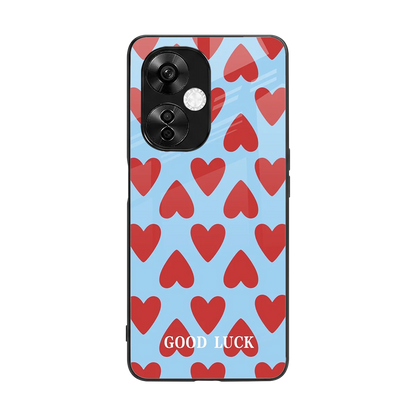 Good Luck back phone cover | glass case for oneplus nord ce 3 lite