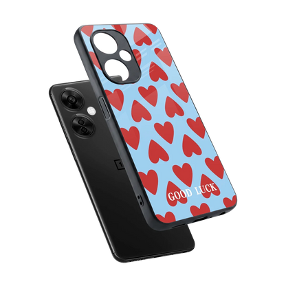 Good Luck sleek oneplus nord ce 3 lite cover with tempered glass back and TPU edges