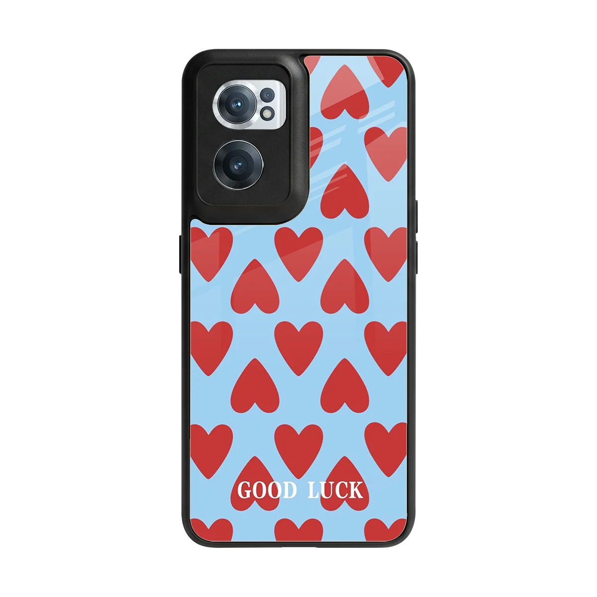 Good Luck back phone cover | glass case for oneplus nord ce 2