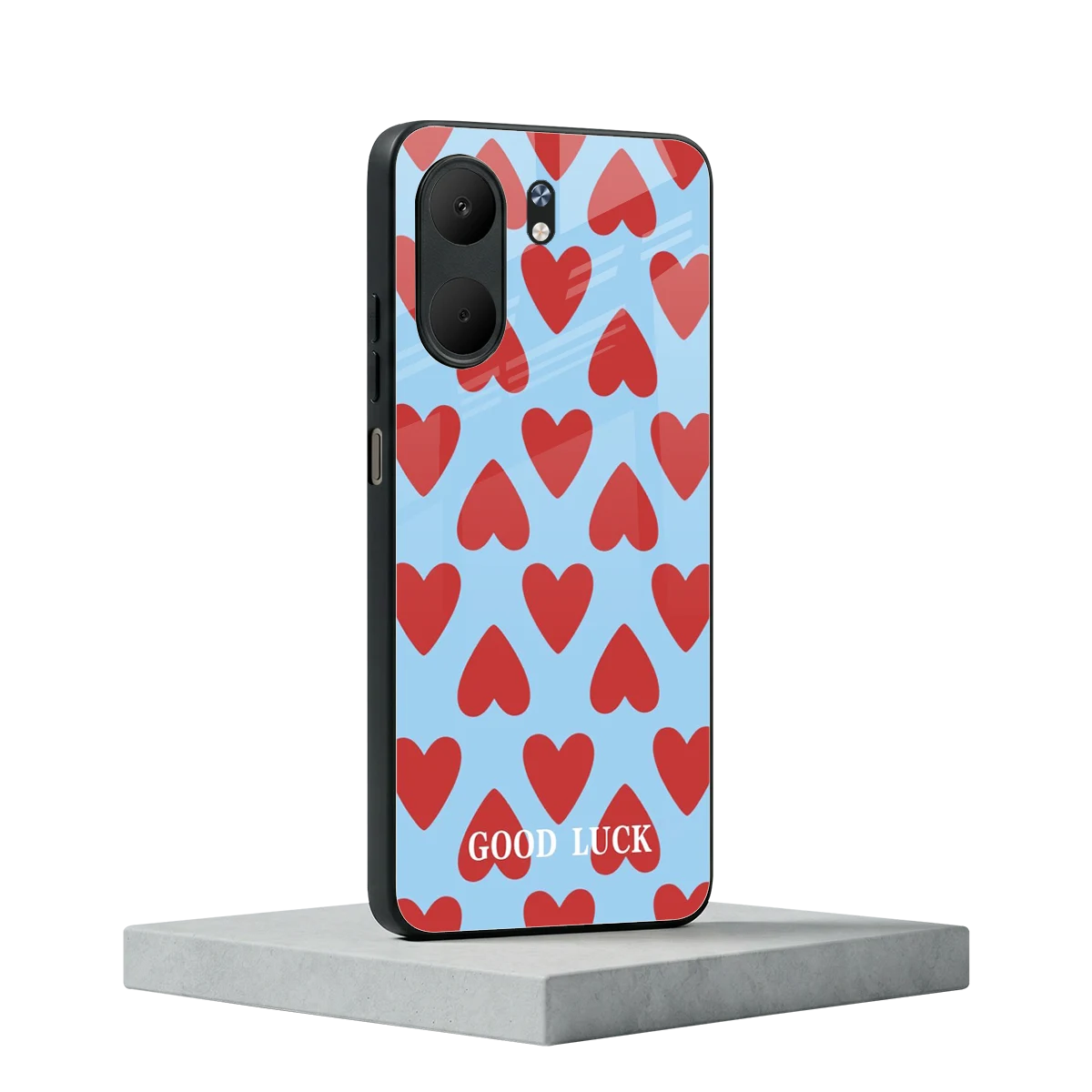 Good Luck oppo a5x 5g mobile cover | shockproof glass phone case