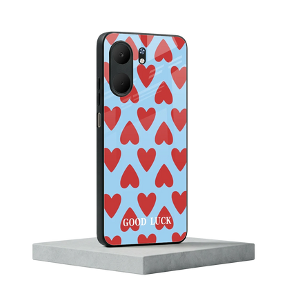 Good Luck oppo a5x 5g mobile cover | shockproof glass phone case