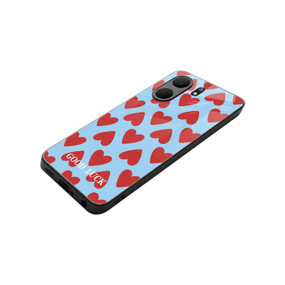 Good Luck stylish phone case for oppo a5x 5g | glossy glass and slim fit