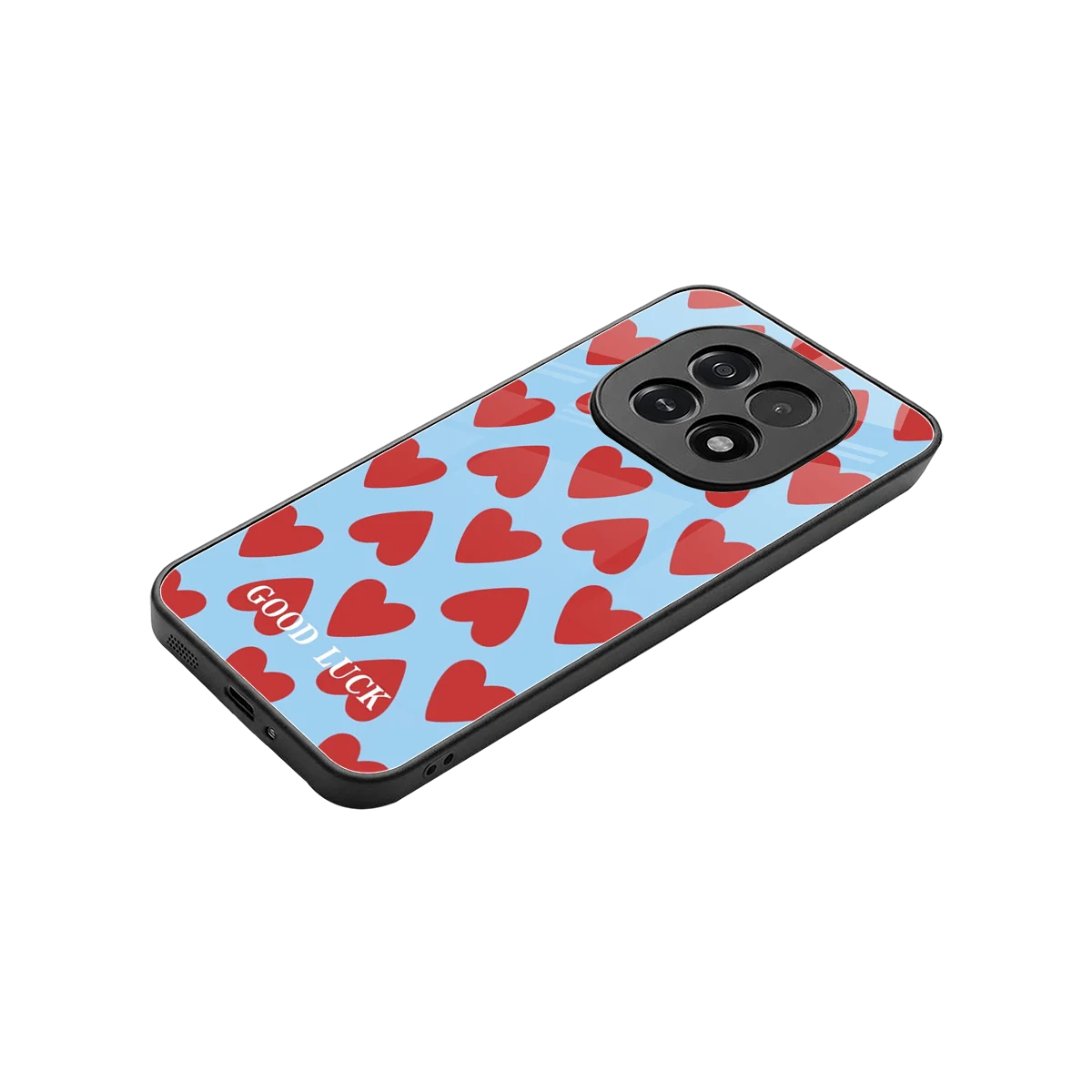 Good Luck stylish phone case for oppo f29 5g | glossy glass and slim fit