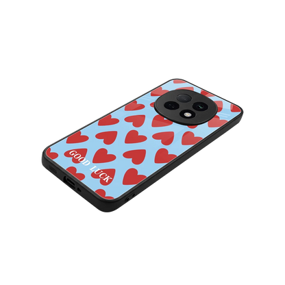 Good Luck stylish phone case for oppo f29 pro 5g | glossy glass and slim fit