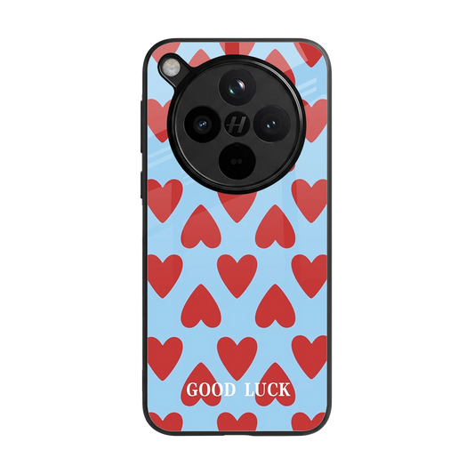 Good Luck back phone cover | glass case for oppo find x8