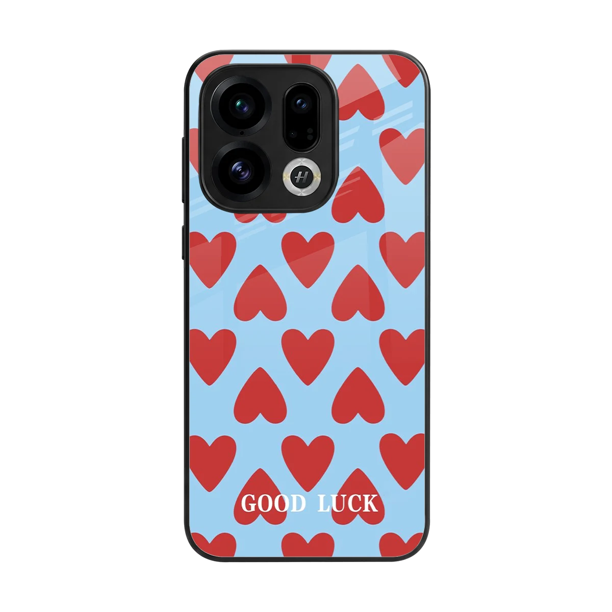 Good Luck back phone cover | glass case for oppo find x9