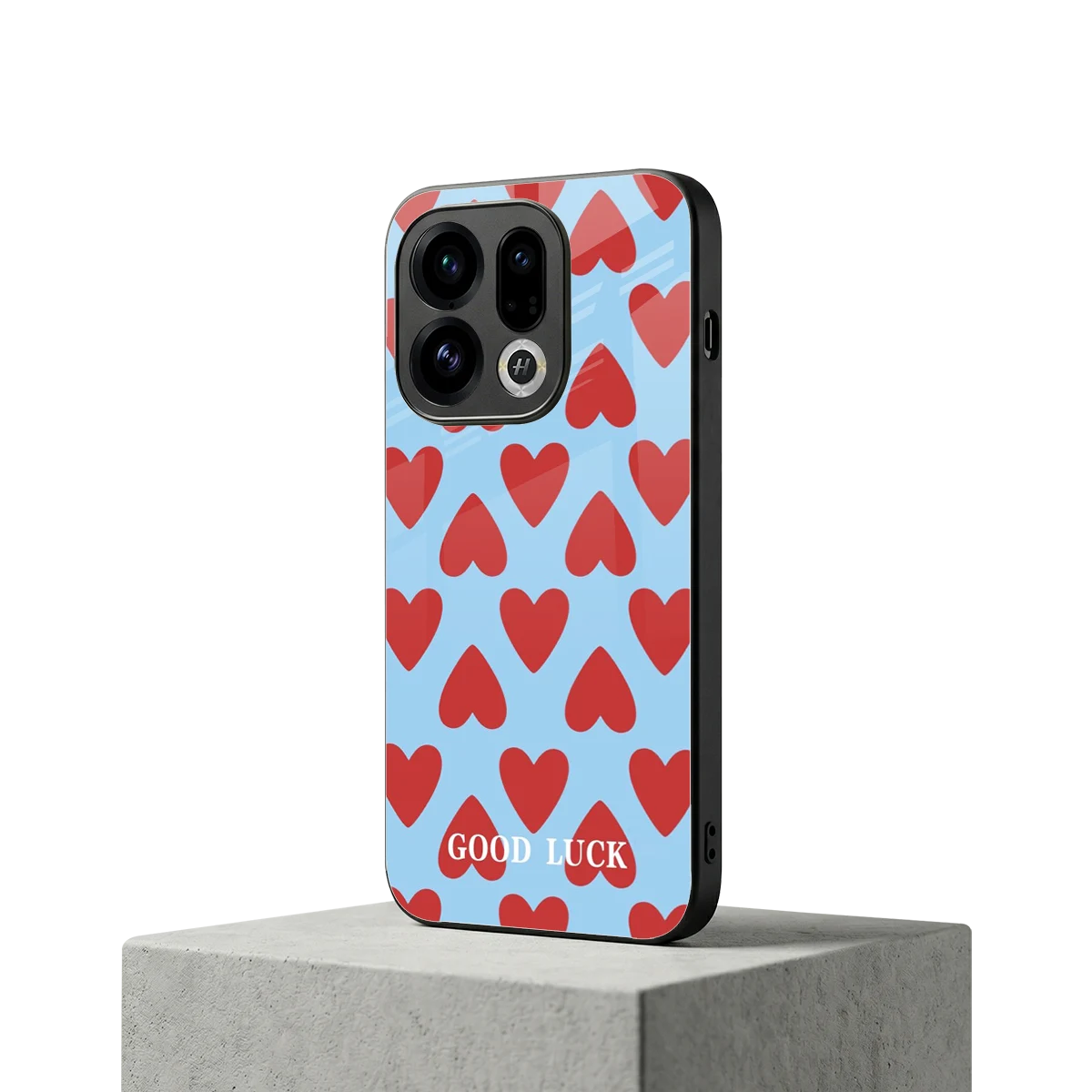 Good Luck oppo find x9 mobile cover | shockproof glass phone case