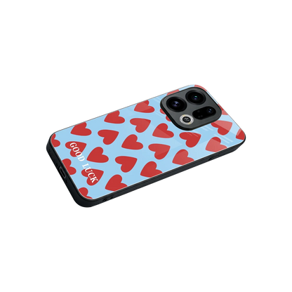 Good Luck stylish phone case for oppo find x9 | glossy glass and slim fit