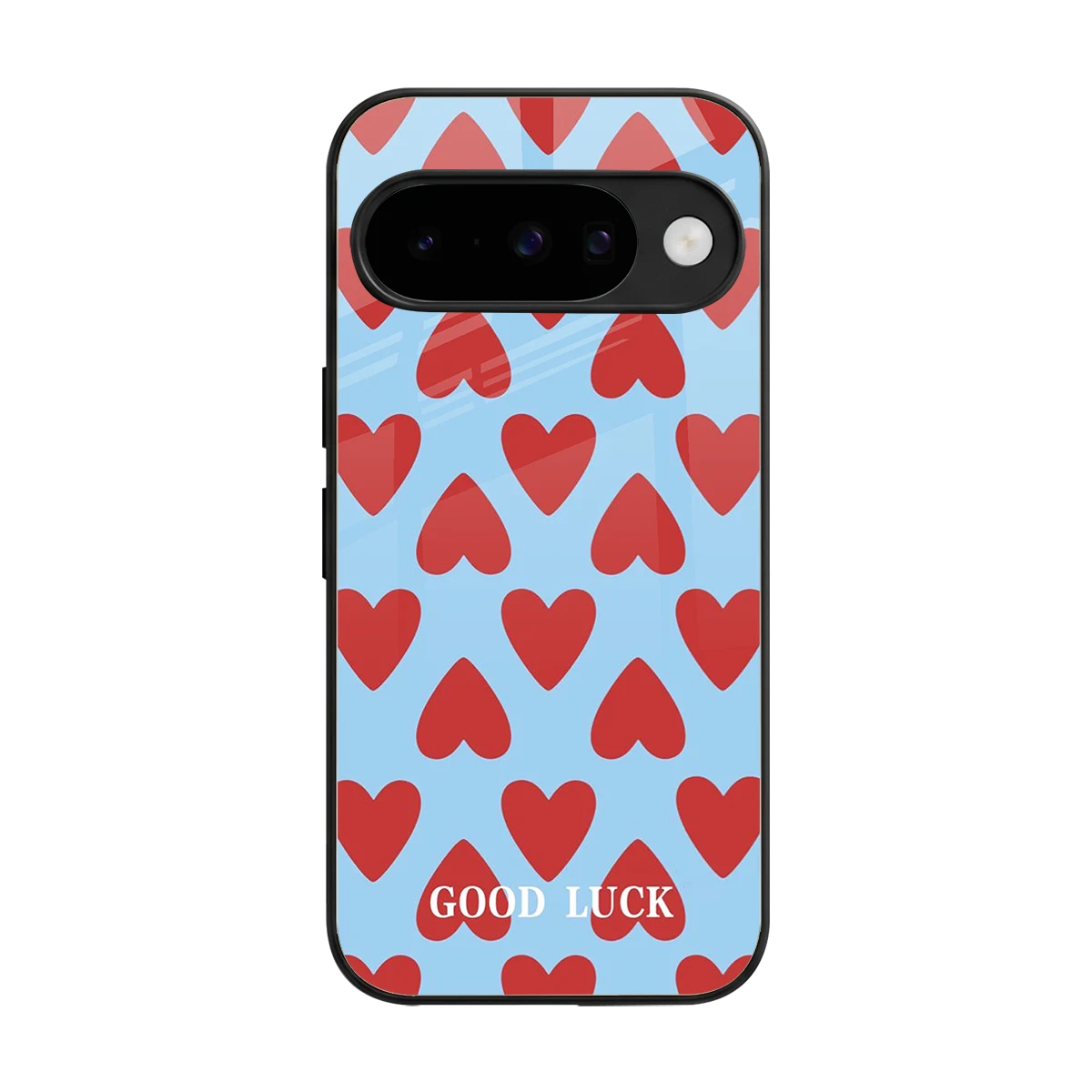 Good Luck back phone cover | glass case for google pixel 10