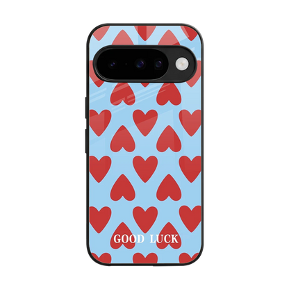 Good Luck back phone cover | glass case for google pixel 10