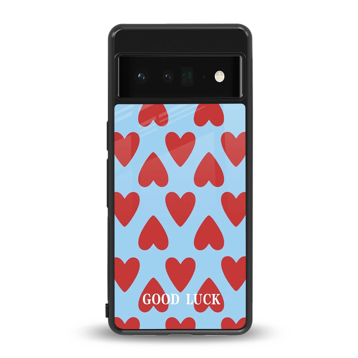 Good Luck back phone cover | glass case for google pixel 6 pro