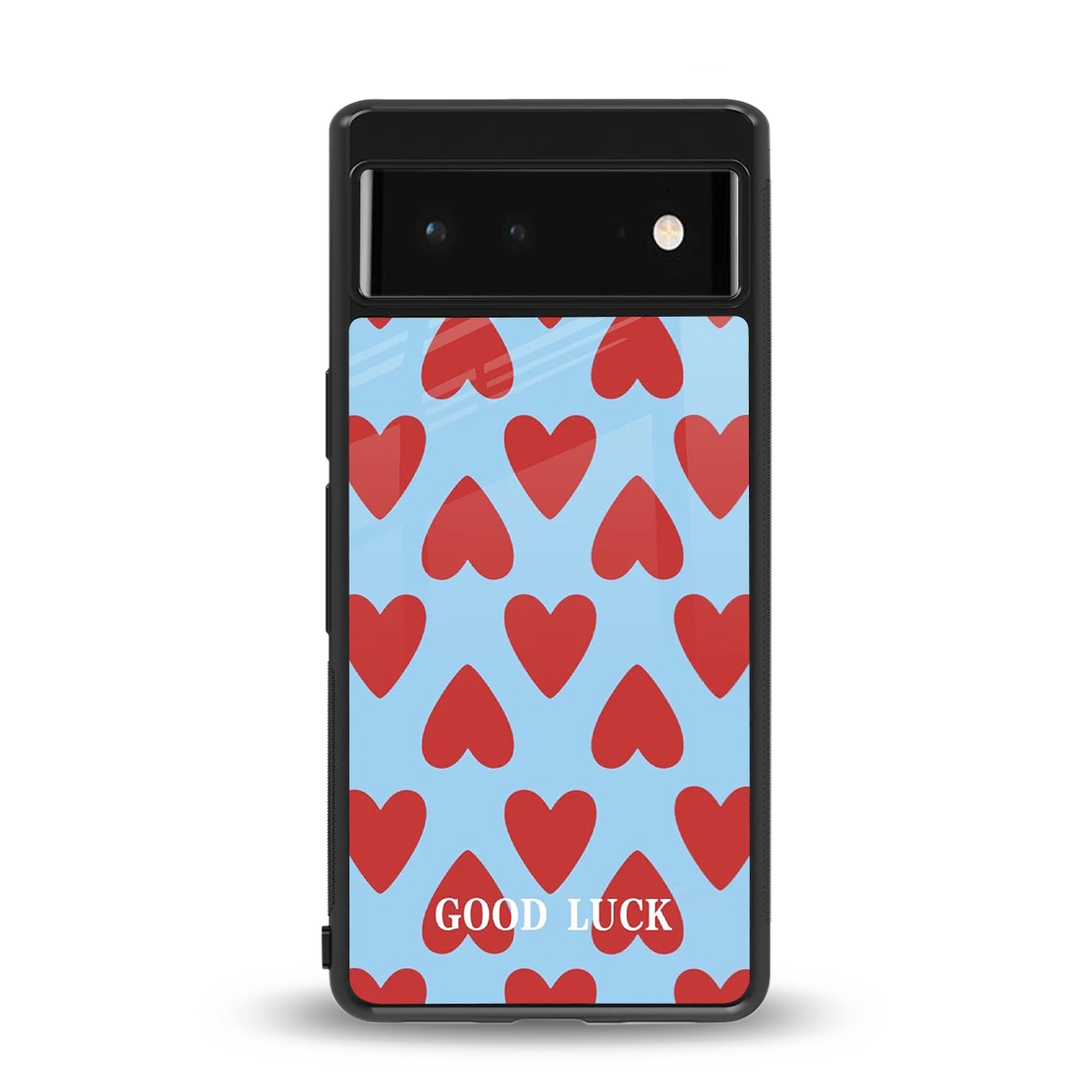 Good Luck back phone cover | glass case for google pixel 6