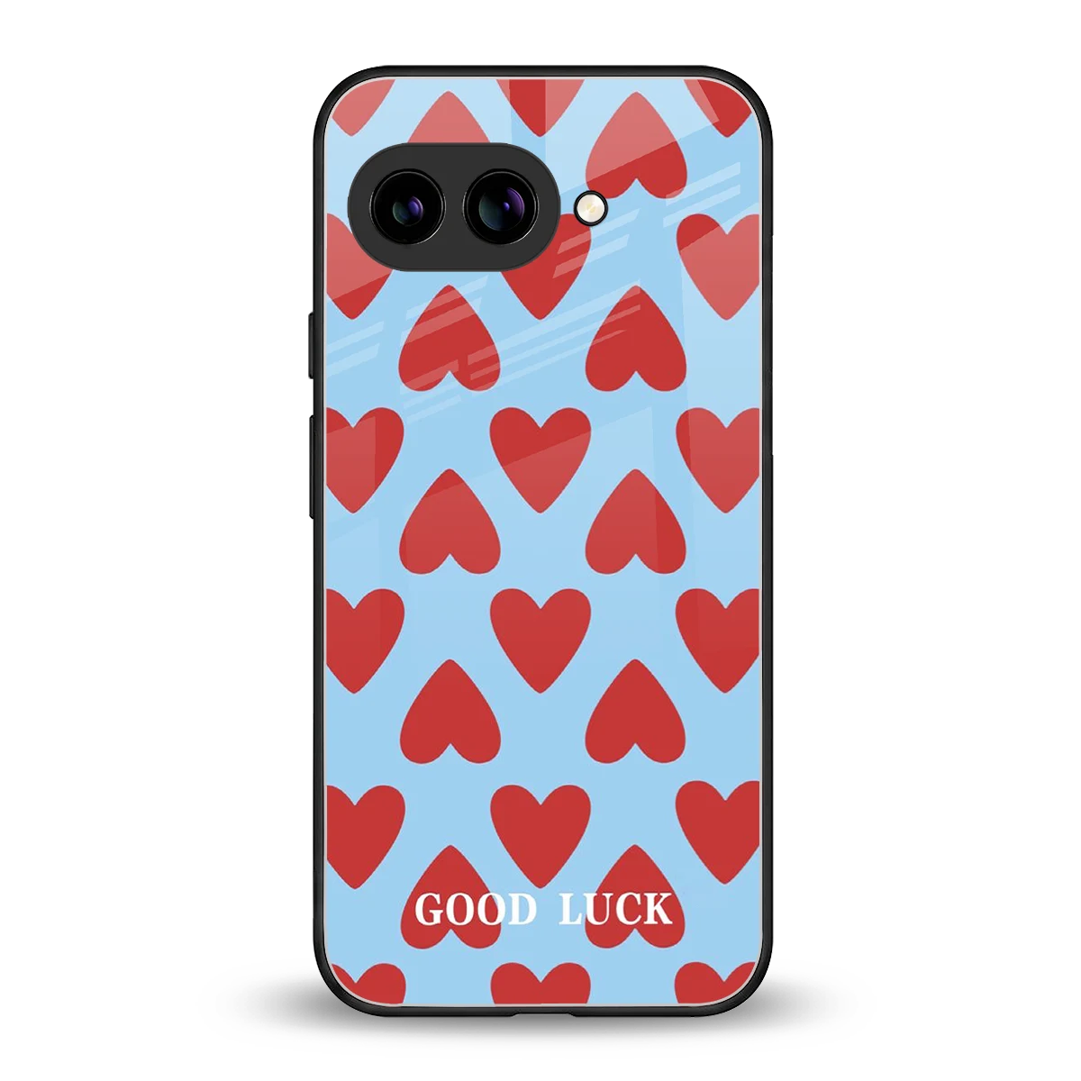 Good Luck back phone cover | glass case for google pixel 10a