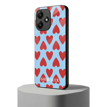 Good Luck redmi 12 5g mobile cover | shockproof glass phone case