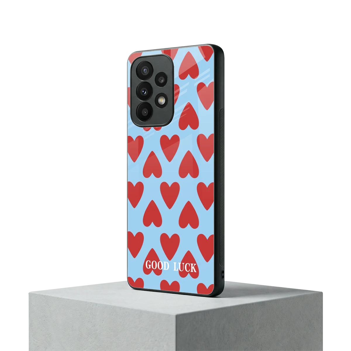 Good Luck samsung galaxy a23 mobile cover | shockproof glass phone case