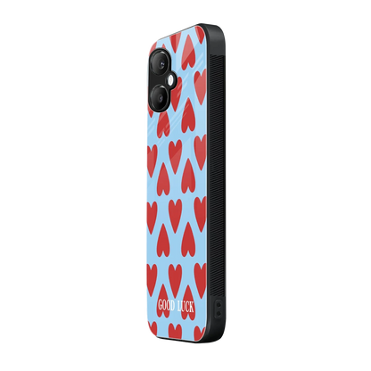 Good Luck samsung galaxy a06 5g mobile cover | shockproof glass phone case
