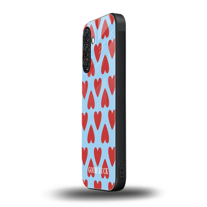 Good Luck samsung galaxy m36 5g mobile cover | shockproof glass phone case