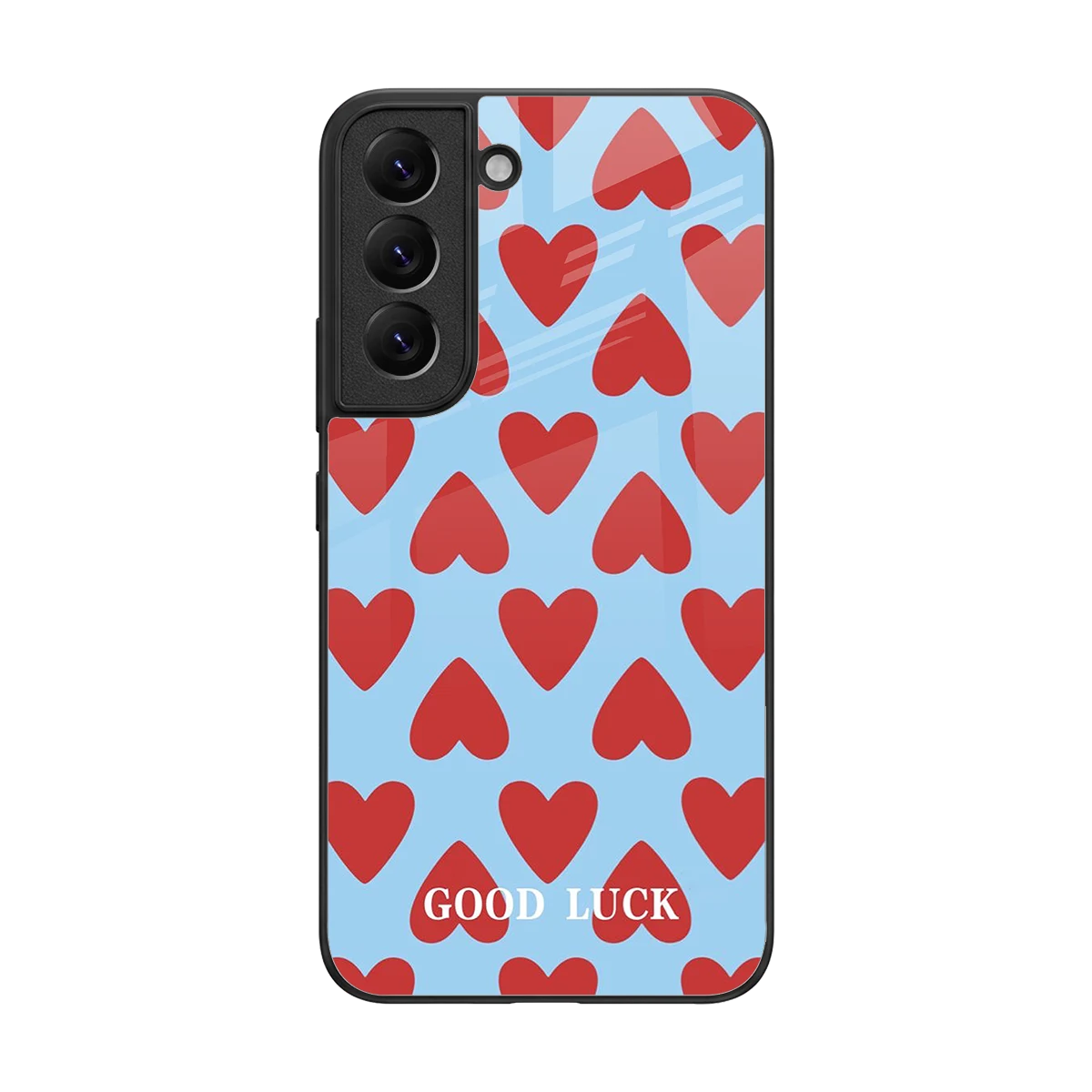 Good Luck back phone cover | glass case for samsung galaxy s22