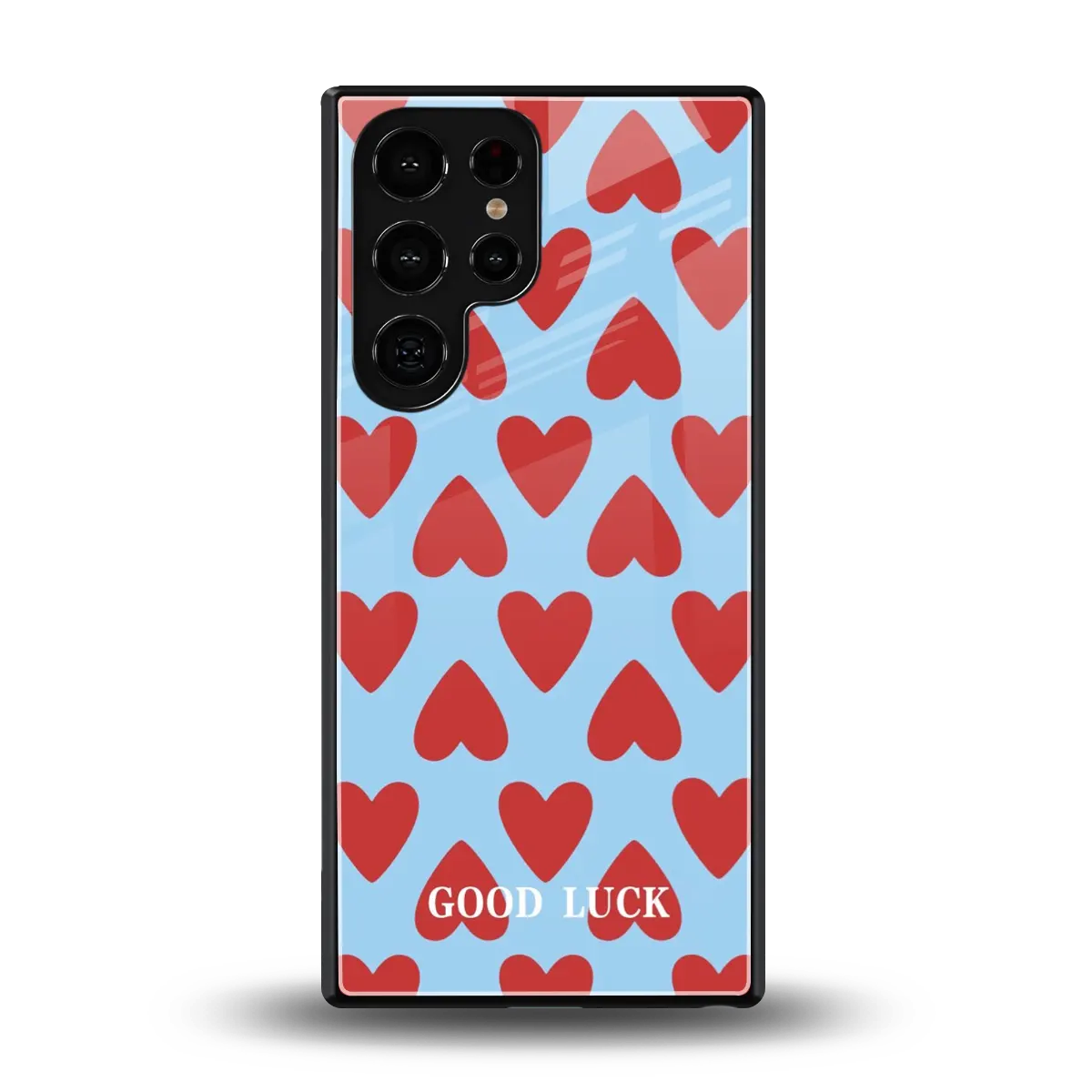 Good Luck back phone cover | glass case for samsung galaxy s25 ultra