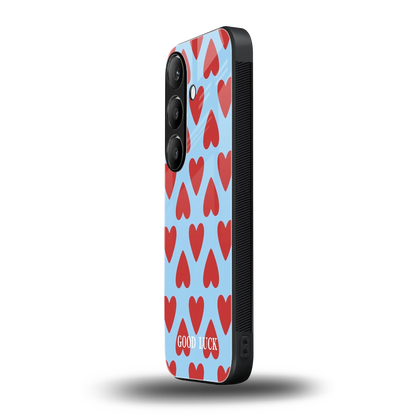 Good Luck samsung galaxy s24 mobile cover | shockproof glass phone case
