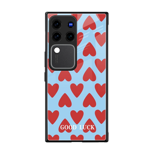 Good Luck back phone cover | glass case forvivo v30 pro