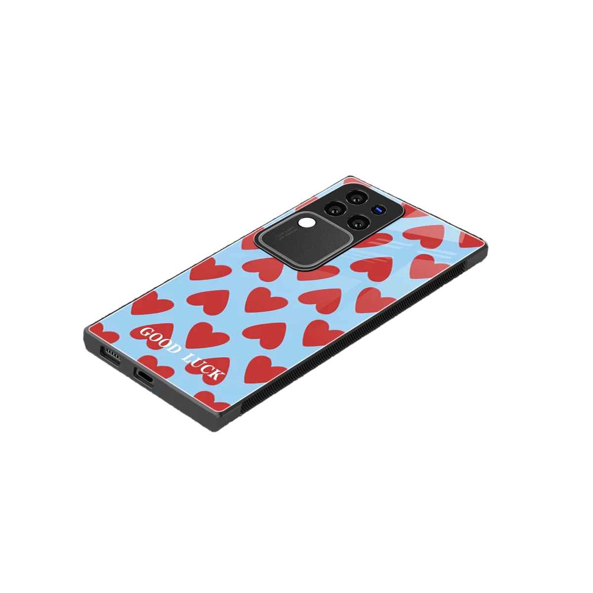 Good Luck stylish phone case forvivo v30 pro | glossy glass and slim fit