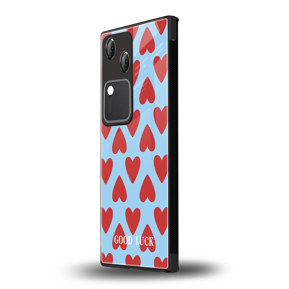 Good Luck vivo v30 mobile cover | shockproof glass phone case