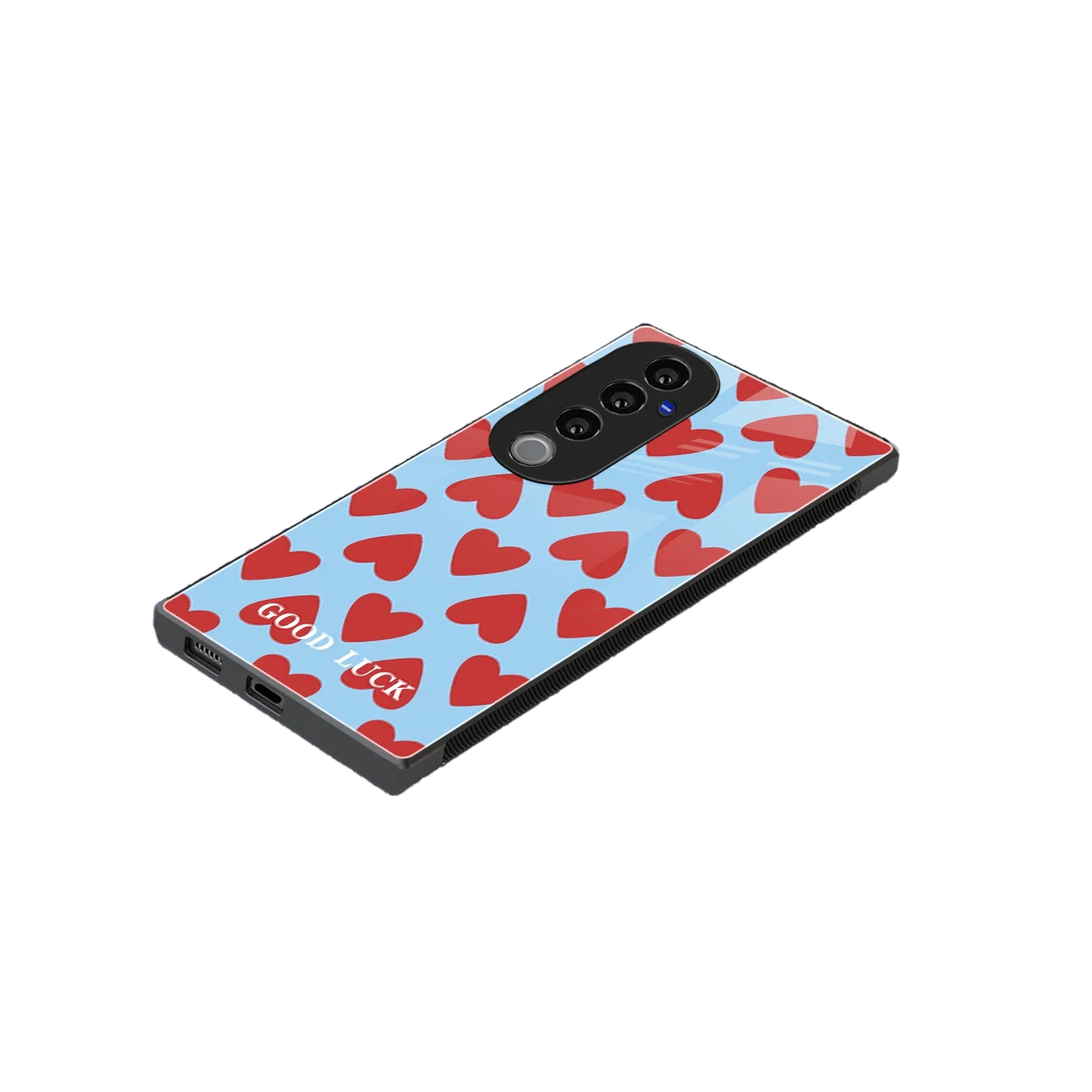 Good Luck stylish phone case for vivo v40 pro | glossy glass and slim fit