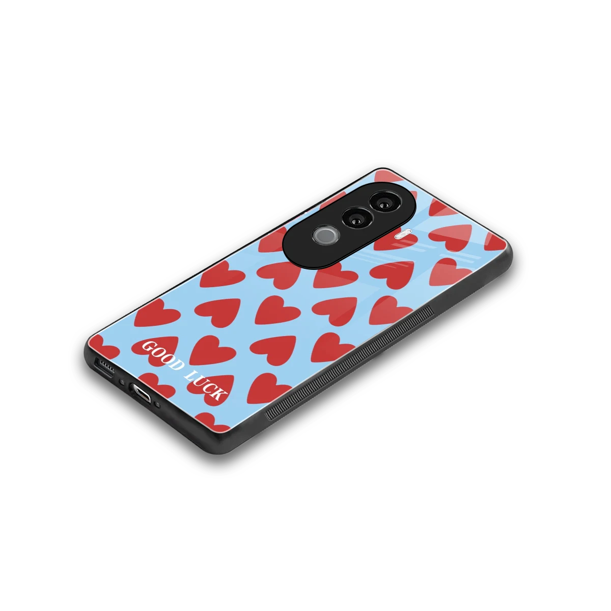 Good Luck stylish phone case for vivo v40e | glossy glass and slim fit