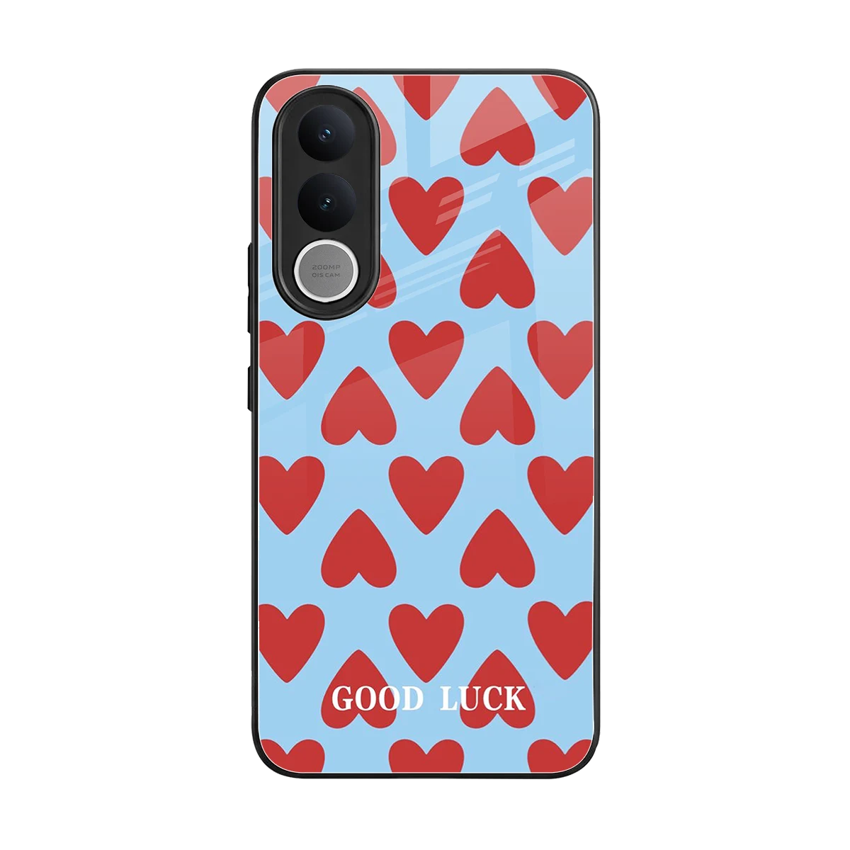 Good Luck back phone cover | glass case for vivo v70 fe