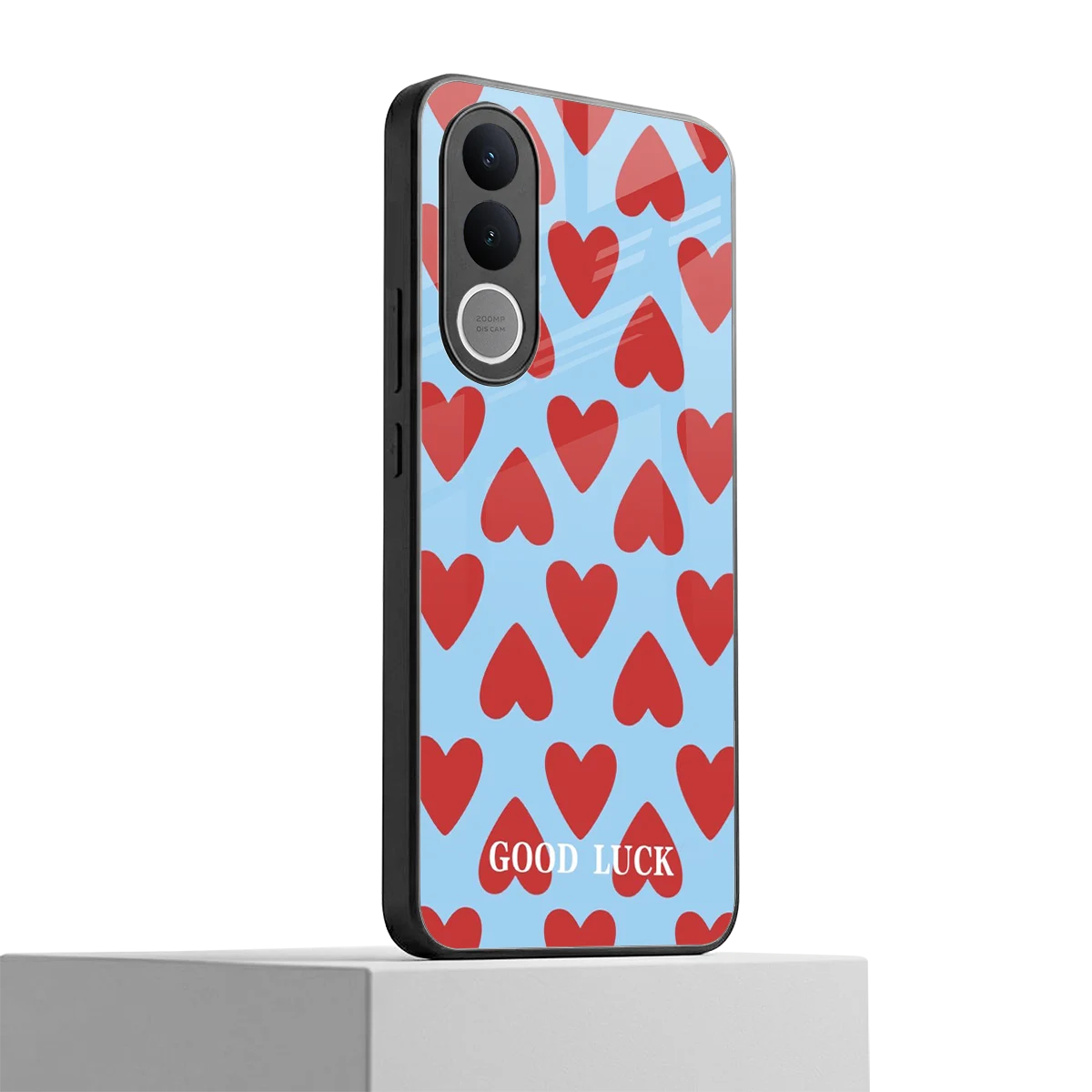 Good Luck vivo v70 fe mobile cover | shockproof glass phone case