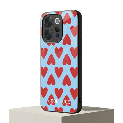 Good Luck vivo v70 mobile cover | shockproof glass phone case