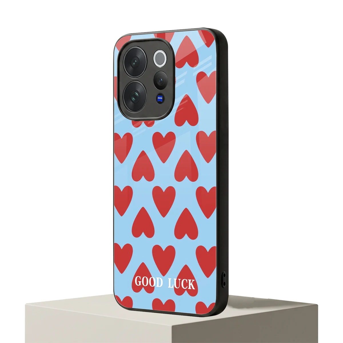 Good Luck vivo v70 elite mobile cover | shockproof glass phone case