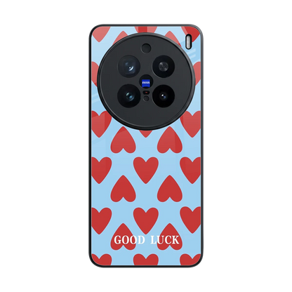 Good Luck back phone cover | glass case for vivo x200 pro