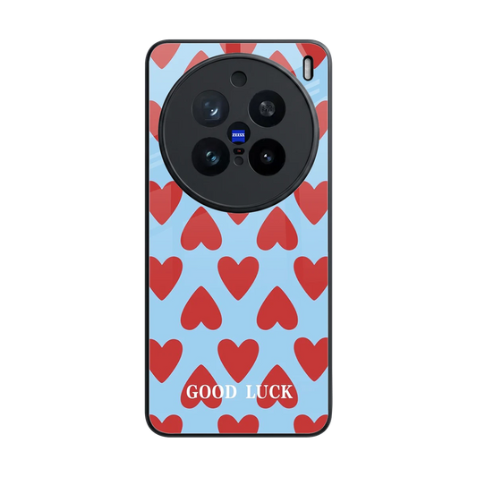 Good Luck back phone cover | glass case for vivo x200 pro