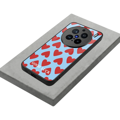 Good Luck stylish phone case for vivo x200 pro | glossy glass and slim fit