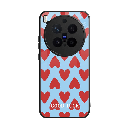 Good Luck back phone cover | glass case for vivo x300 pro