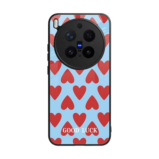 Good Luck back phone cover | glass case for vivo x300 pro