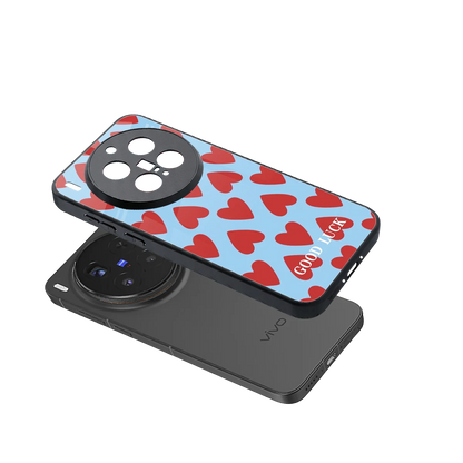 Good Luck sleek vivo x300 pro cover with tempered glass back and TPU edges