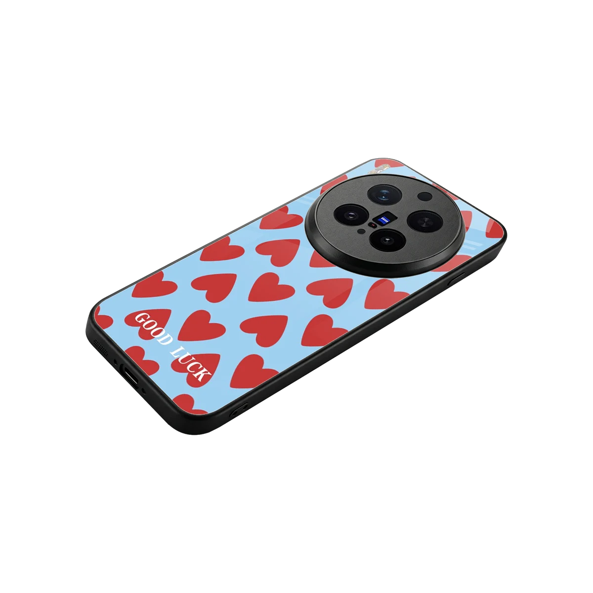Good Luck stylish phone case for vivo x300 pro | glossy glass and slim fit