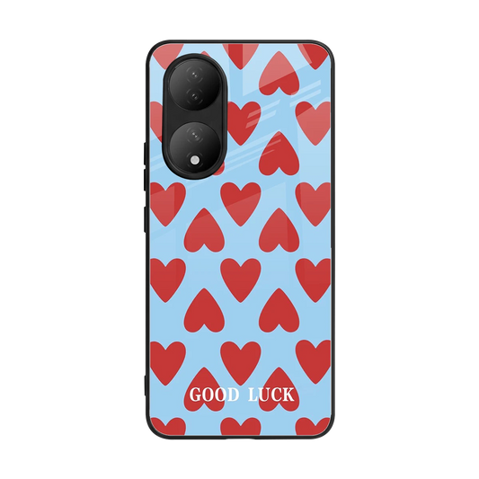Good Luck back phone cover | glass case for Vivo-y100