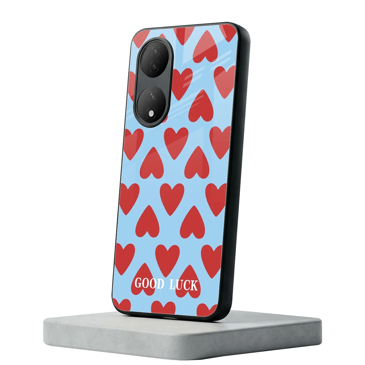 Good Luck Vivo-y100 mobile cover | shockproof glass phone case
