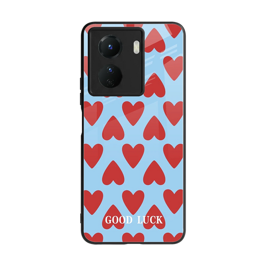Good Luck back phone cover | glass case for vivo y16