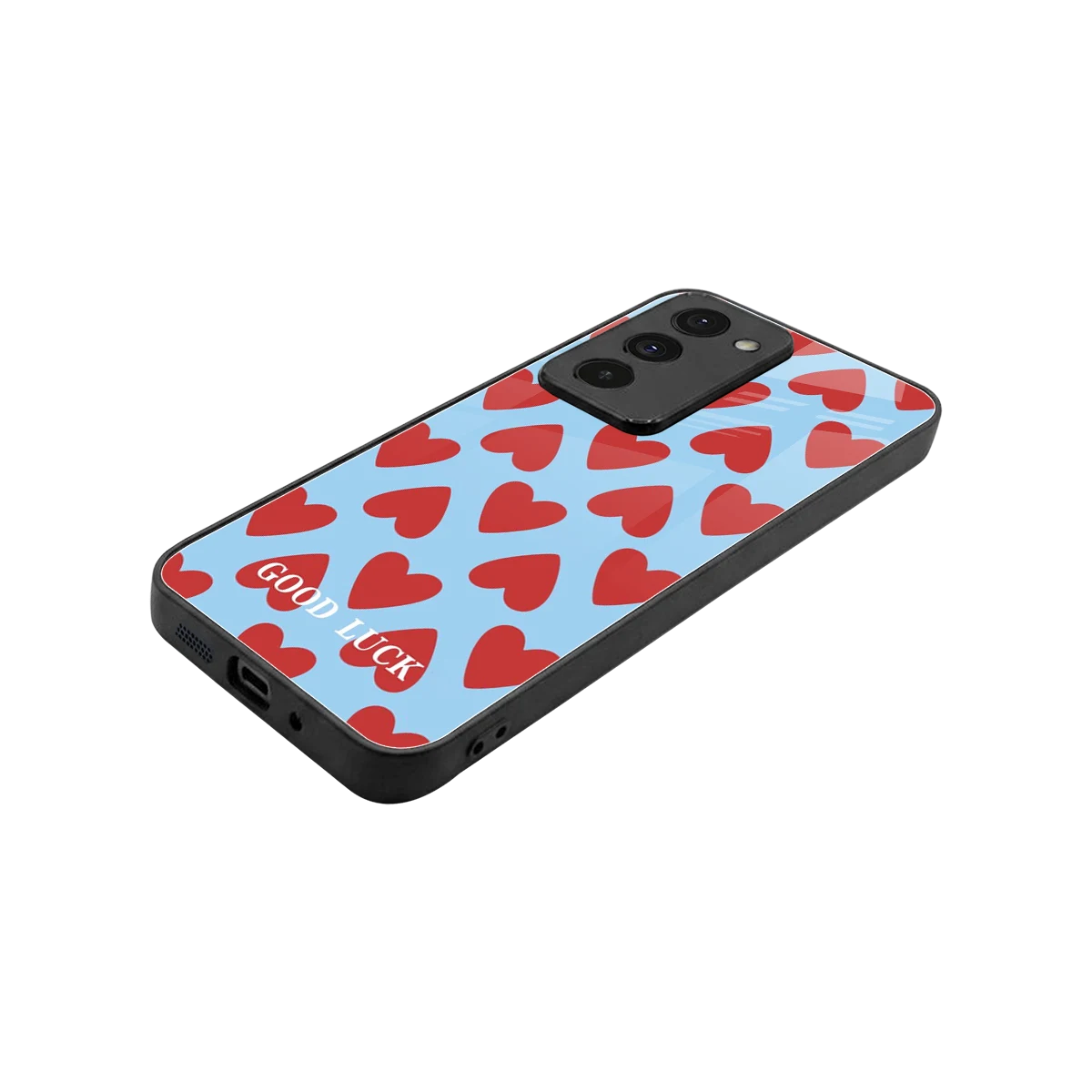 Good Luck stylish phone case for redmi 15 5g | glossy glass and slim fit