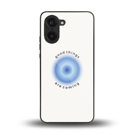 Good Things Are Coming back phone cover | glass case for oneplus nord ce5 5g