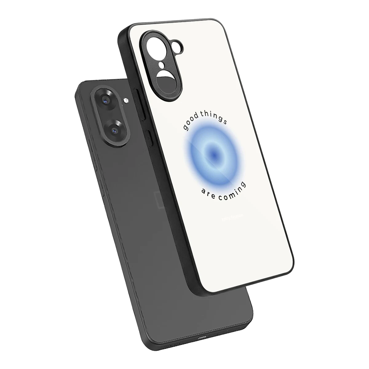 Good Things Are Coming sleek oneplus nord ce5 5g cover with tempered glass back and TPU edges